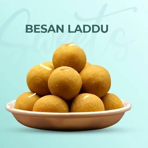 Besan Laddu (Desi Ghee)